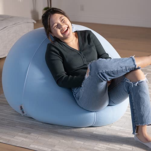 Yogibo Pod X Small Bean Bag For Teens, Adults, Plush, Soft, Single Beanbag Chair, Measures 3'X3', Fern #TOP3