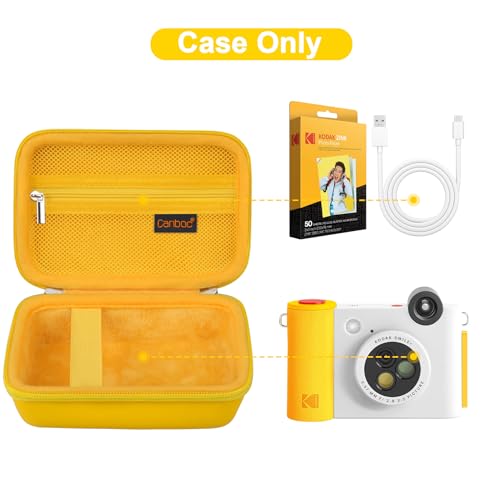 Estuche para cámara Kodak Smile+ color amarillo miniatura 2