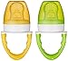 Amazon Brand - Mama Bear Silicone Feeder, Pack of 2