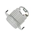 Satco Keyless Threaded Porcelain Socket with Hickey and Ring - 801679