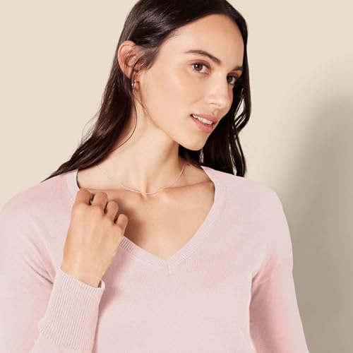 Image of Amazon Essentials Women's Lightweight V-Neck Tunic Sweater, Long Sleeve, Ribbed (Available in Plus Size)