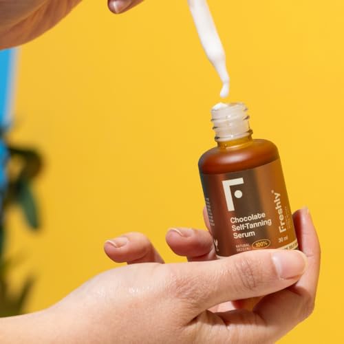 Freshly Cosmetics - Siero Autoabbronzante Naturale Per Il Viso In Crema Al Cioccolato, 30 Ml - 5