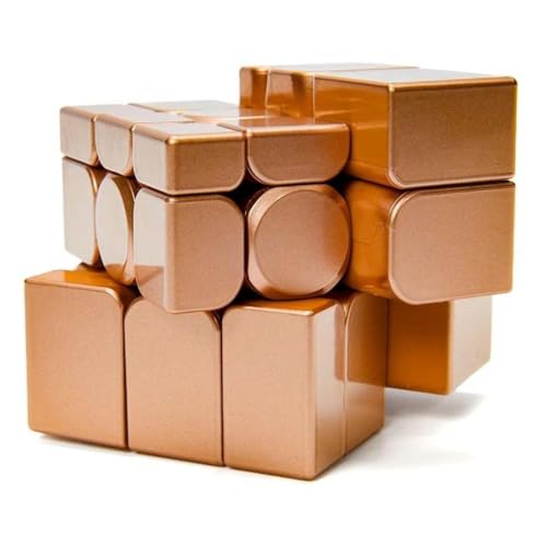 Image of MoYu Mirror Cube 3x3 V2 Magnetic Ball-Core Shape Mod | Rose Gold UV Coated Finish & Auto-Alignment | Premium Stability, Smooth Turning & Anti-Pop Mechanism