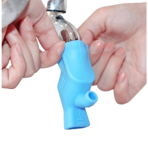 Image of Jowxsx 4Pcs Faucet Water Tap Extender Spout for Kids, Toddlers,and Babies Safe, and Easy to Install Sink Extender for Your Home Bathroom or Kitchen, Kids' Bathroom Safety Products