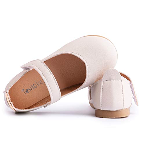 Meckior — Vestido infantil de bailarina Mary Jane para meninas sem cadarço, vestido de princesa, ves