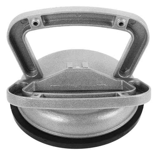 NAMOARLY Vacuum Sucker Vacuum Panel Lifter Table Lift Tile Suction Cup Table Suction Cups Granite Tools Tile Lifter Leveler Suction Cups Heavy Duty Suction Lifter Tile Tools Rubber Silver