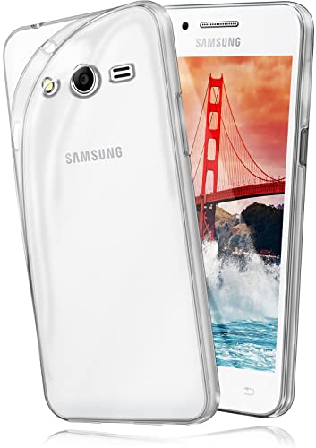 MoEx Coque Aero Compatible avec Samsung Galaxy Ace 4 - Coque en Silicone, Coque de Protection Transparente pour téléphone Portable Ultra Fine, Clair comme du Cristal