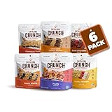 Catalina Crunch Protein Cereal Single Serve Pouches (1.27oz/pouch) 6 Flavors Variety Pack: Low Carb, Zero Sugar, Plant Protein, High Fiber, Gluten & Grain Free, Keto Friendly
