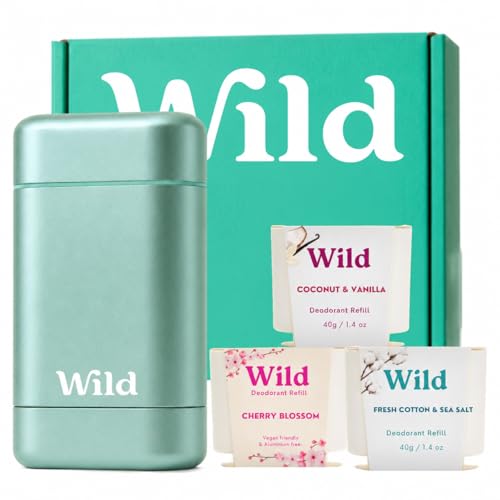 10 Best Refillable Deodorants That Are Eco-Friendly and Effective 8 Wild Aqua Refillable Deodorant Variety Pack