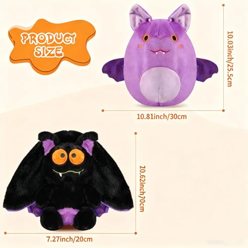 11" MIAODAM Reversible Halloween Plush Stuffed Animal $4.99 + Free Shipping w/ Prime or on $35+ + 50% Off Code QW6LHCC7 Prime - image 3
