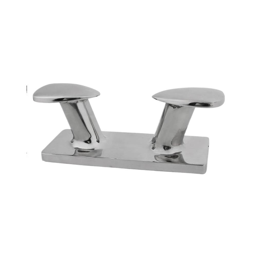 Bitta per Bitta a Doppio Corno Bitta per ormeggio su palo in Acciaio Inossidabile 316 da 10/12 Pollici per Hardware per Barche