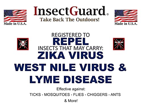 Insectguard - Permethrin Treated Tick & Mosquitoes Insect Repellent Fabric Belt (Black) One Size Fits All! #TOP1