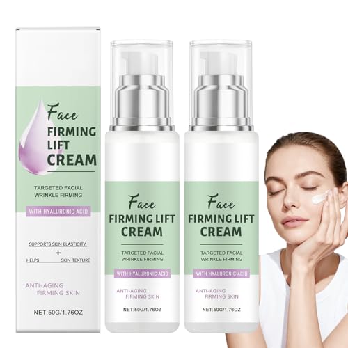 Crema facial instantánea, eliminador de arrugas instantáneo y sérum lifting con ácido hialurónico, crema para el cuidado facial, mejora los contornos faciales, reafirma la piel flácida y asegura la