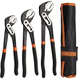 Vivicreate Pliers Set, 3-Piece Adjustable Pliers...