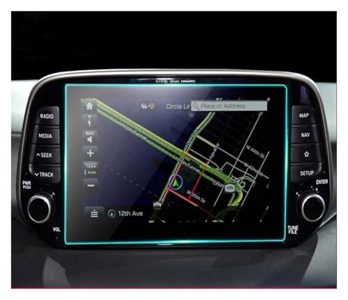 Verre trempé pour Hyundai Tucson 2019 GPS voiture 8 pouces protecteur 207x126mm