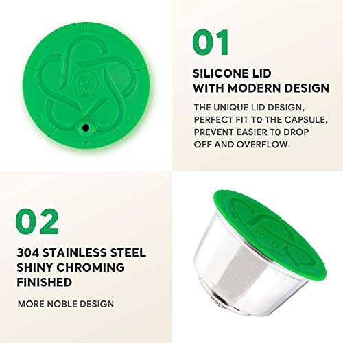 Capsules rechargeables Filtres à dosettes de café