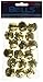 Jingle Bells 1-Inch, 18/Pkg, Gold
