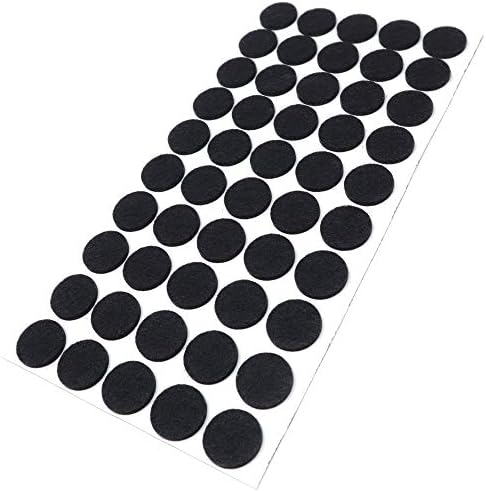 300 Patins En Feutre Auto-adhésif | 20 Mm | Gris | Rond | 3,5 Mm Hauteur