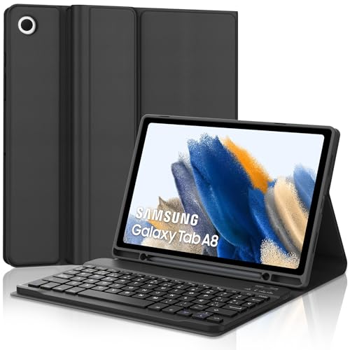 Teclado para Samsung Tab A8 10.5 2023 FOGARI magnético y desmontable color negro