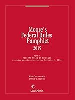 Moores Federal Rules Pamphlet 2 1632812525 Book Cover