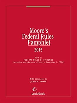 Paperback Moores Federal Rules Pamphlet 2 (2015 Evidence) Book
