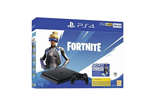 PS4 Console 500GB F Chassis Slim Black + Fortnite Vch (2019) - Special - PlayStation 4 - Bundle - PlayStation 4