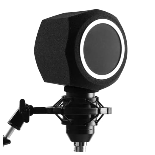 Microphone Pop Filter, Wind Shield Acoustic Filter for Record Studios, Mic Sound-absorbing Foam, Vocal Isolation Foam Ball, Noise Canceling Sponge Microphone Windscreen