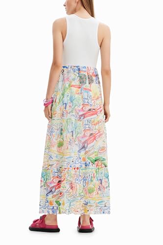 Desigual Women's Woman Knit Dress Sleeveless4