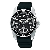 [セイコー] SEIKO プロスペックス PROSPEX ソーラーダイバーズ Solar Diver's 200ｍ SNE573P1 サファイアガラス メンズ 腕時計 ブラック シリコンバンド 海外モデル [並行輸入品]