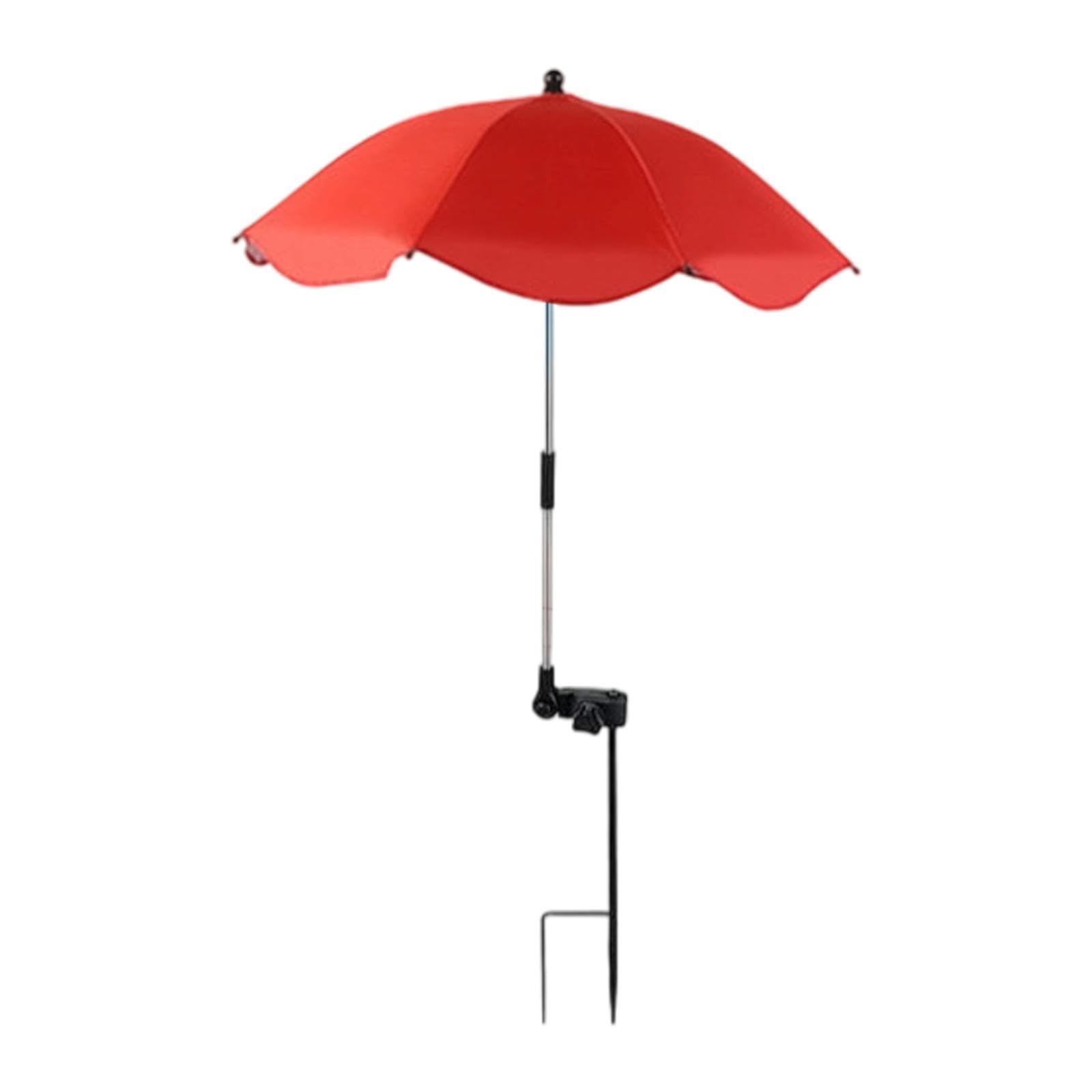 Plant Umbrella for Outdoor Plants Shade Cover for Patio Flowers Potted Plant Red-image-45