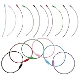 KAJNBN Set de 30 Llaveros de Acero Inoxidable Resistentes al Desgaste, Cable de Llavero Portátil y Multifunción para Bolsos y Mochilas Escolares Color Aleatorio