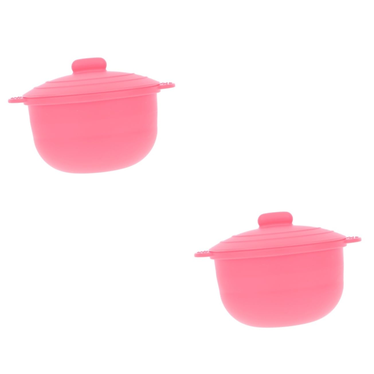 FRCOLOR2pcs Wax Melter Silicone Bowl Wax Melting Tool Portable Heater Wax Heater Hair Removal Waxing Supply Simple Wax Melting Bowl Practical Inner Bowl Hair Removal Tool
