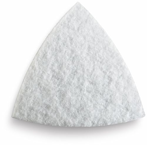 FEIN | Pad de pulido de fieltro, 5 Unid, disco pulidor para cubiertas de barcos, piezas cromadas, acero inoxidable, aluminio y metales no férricos, larga duración