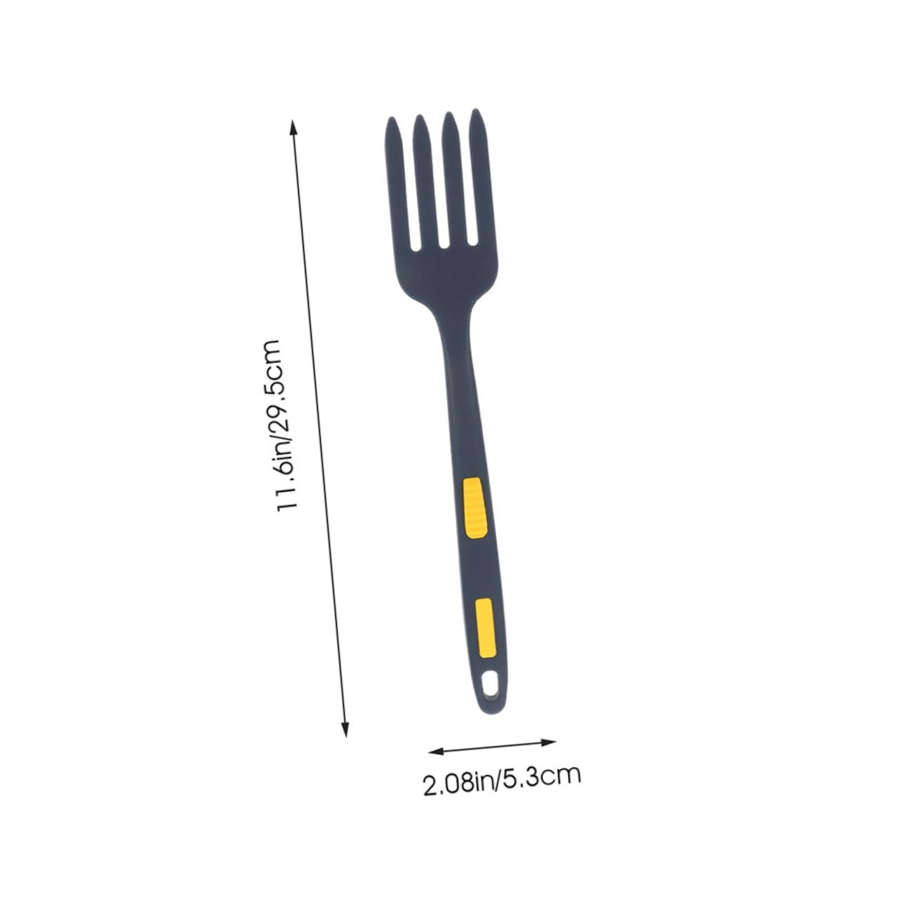 HOLIDYOYO 2-piece Silicone Cooking Fork Set Flexible Forks for Pasta Dinner Kitchen Dishwasher Safe Individually Wrapped