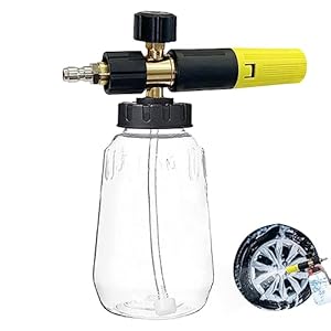 Autowassproeier,Hogedruk Schuimlans Zeepspuit | Slangbevestiging Verstelbare schuimsproeier, vrachtwagenreinigingsbenodigdheden voor het wassen van motorfietsen Chuanye