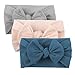 Huhu833 Baby Stirnbänder, Cute Baby Kleinkind Infant Circle Stirnband Stretch Haarband Headwear (3 Pcs E)