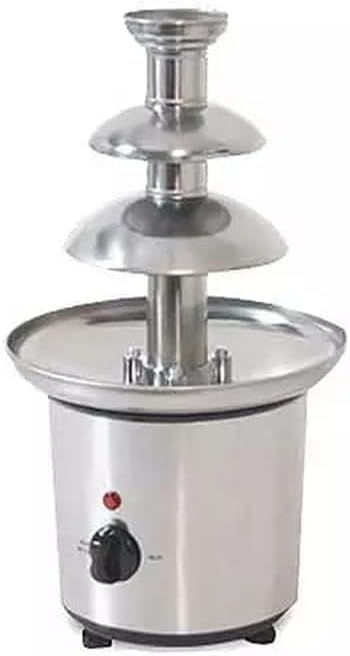 Chocolate Fountain Three Layers Creative Design Chocolate Melt with Heating Fondue Machine DIY Chocolate Waterfall Hotpot (voltage 220v)