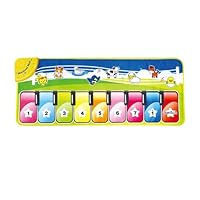 Colorful Dinosaur Themed Music Play Mat For Kids Safe NonSlip Dance Pad For Indoor Family Fun Ages 1 4 Electronic Music Carpet