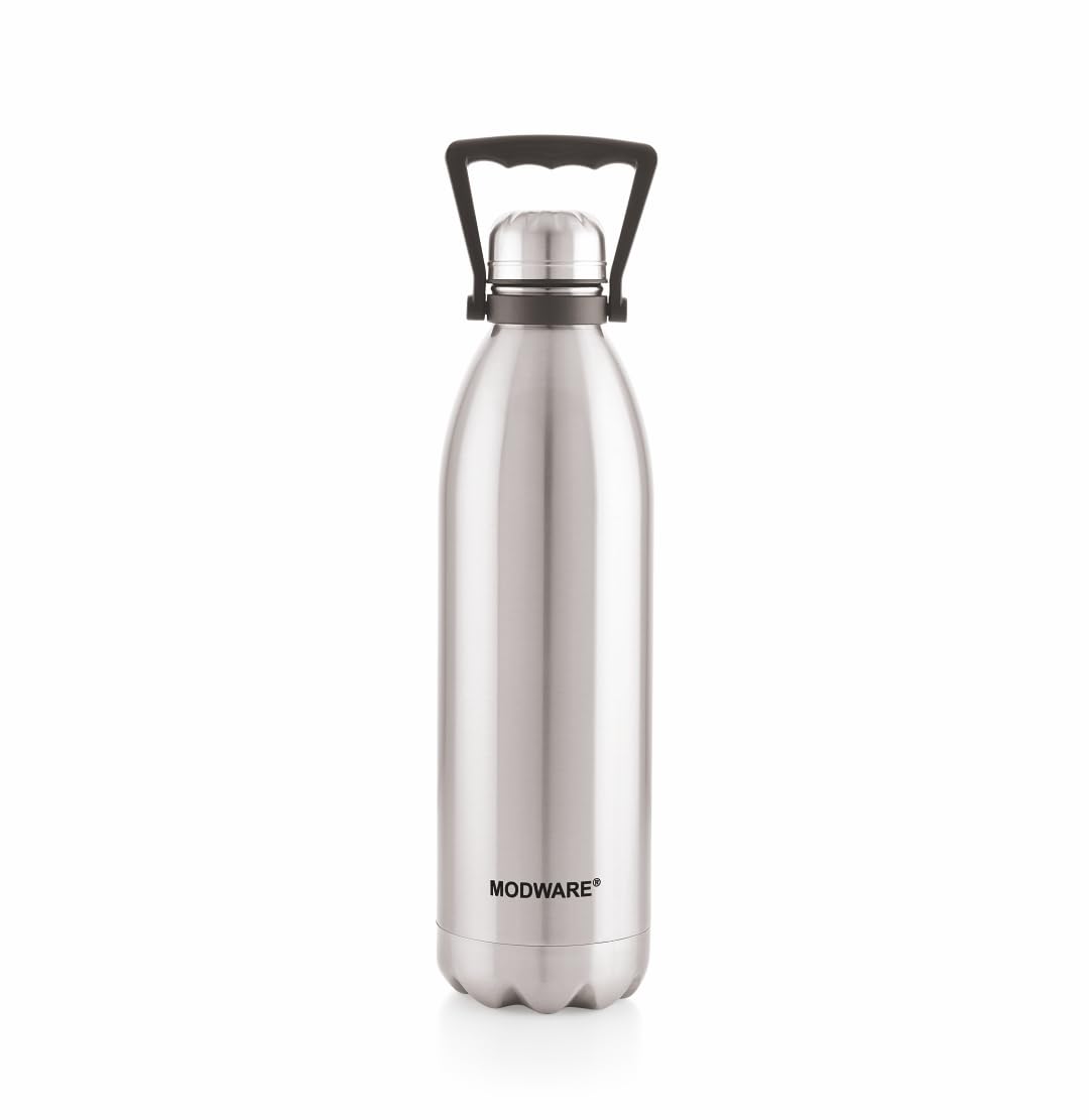 MODWARE Kool King 1800ml Steel Vacuum Bottle – Silver