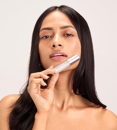 Image of House Of Makeup Non-sticky gloss | High-shine lip gloss for pigmented lips | Lip gloss with hyaluronic acid | Zero stickiness (Naked Truth)