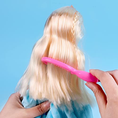 Queban Fashion Princess Dolls Shimmer Elsa Doll, Skirt, Shoes, And Long Blonde Hair, Toy For Kids 3 Years Old And Up #TOP2