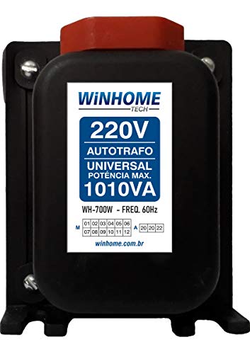 Auto Transformador 700W Win Home WH-700W 1010VA Bivolt Automático