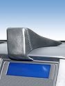 KUDA Handyhalterung passend für Mitsubishi L200 ab 03/2006 - Telefonkonsole für Smartphones, Handy, Navi und mehr - Lederkonsole, Schwarz, 286320