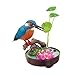 Produktbild FYHappy Singing Chirping Simulation Vögel Spielzeug Dekor mit echtem Vogel Anruf Sound aktiviert für Kinder Alter Eltern, Home Office Desktop Dekoration, Ornamente, Eisvogel, türkis/blau