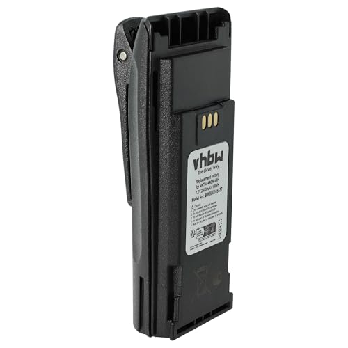 Batería Walkie Motorola PMNN4251 evita cortes de señal con celdas NiMH de 2500 mAh