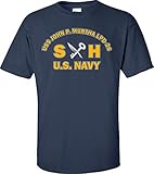 USS John P. MURTHA LPD-26 Rate SH Ship's Serviceman Black