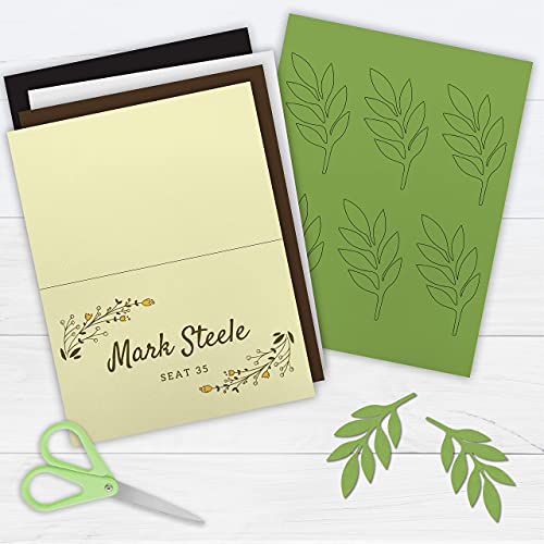 Printworks Earth Tone Cardstock, Heavyweight, Solid Core, 8.5” X 11”, 200 Sheets Total (00603) #TOP5