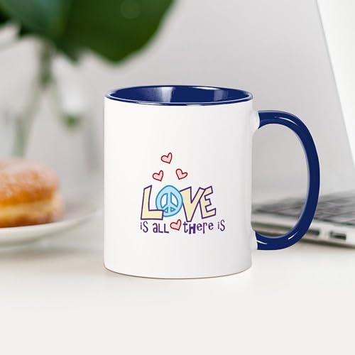Taza de cerámica blanca 11 oz con interior color miniatura 4