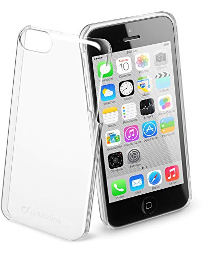 Cellular Line Crystal Case   Carcasa para Apple iPhone 5C, transparente