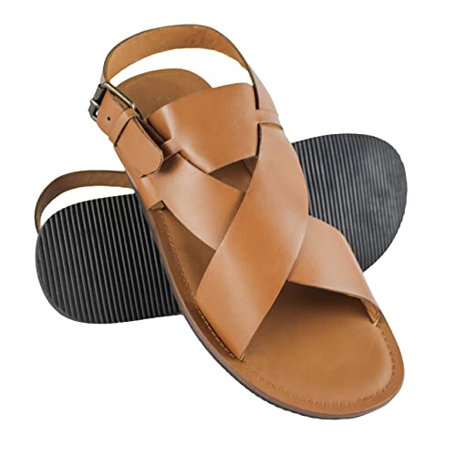 Mules en cuir pour homme Zerimar offrant un confort de marche absolu tout l'été